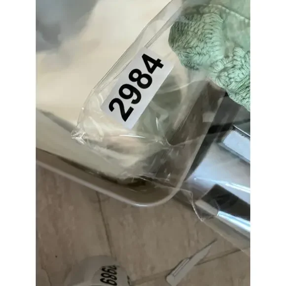 Solitare Button Top Medium Floral Embroidery V-Neck Roll Tab Green Boho Fairy - Picture 14 of 16